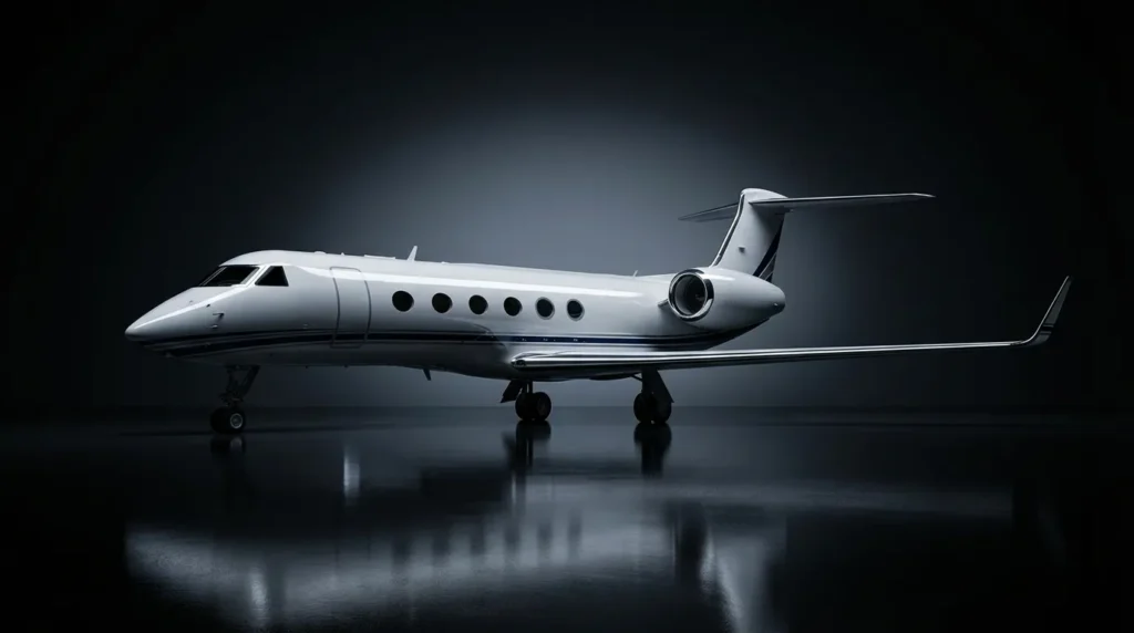 ガルフストリームG550の機体